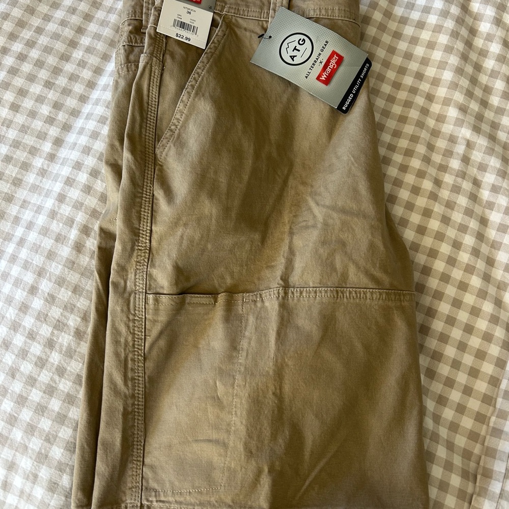 Wrangler Tan All Terrain Shorts